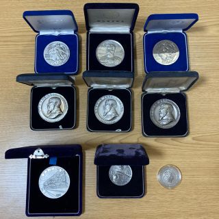 純銀記念メダル 9枚セット