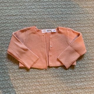 ザラキッズ(ZARA KIDS)のZARA KIDS ベビー　女の子　カーディガン(カーディガン/ボレロ)