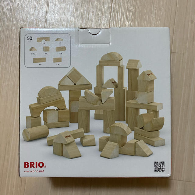 BRIO(ブリオ)のBRIO つみき　積み木　 キッズ/ベビー/マタニティのおもちゃ(積み木/ブロック)の商品写真