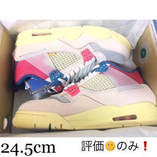 ナイキ(NIKE)の24.5cm NIKE union  jordan4  guava ice(スニーカー)