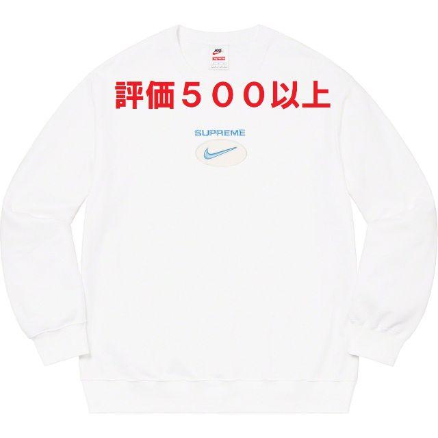 Supreme NIKE Jewel Crewneck 白 MWhiteサイズ