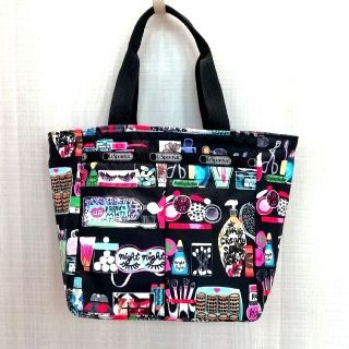 レスポートサック(LeSportsac)の【希少】レスポ【ジュニアエブリーガールトート】コスメ柄(ハンドバッグ)