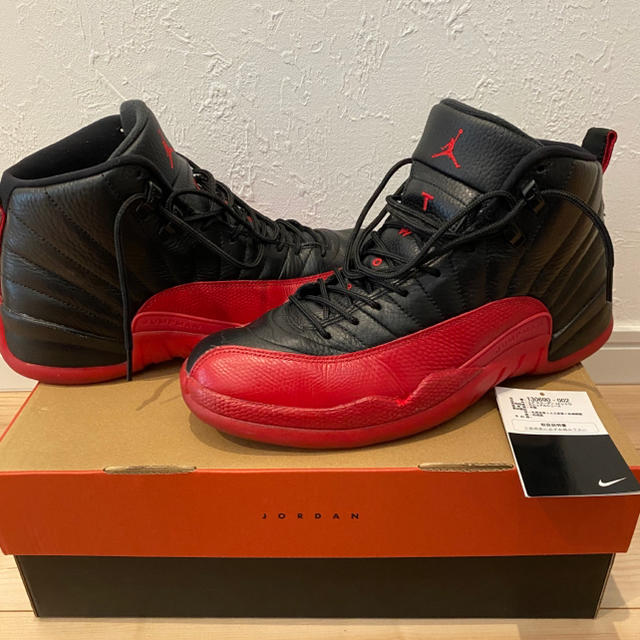 NIKE AIR JORDAN 12 RETRO  FLU GAME靴/シューズ