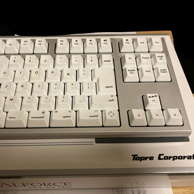 東プレ REALFORCE TKL SA R2 for Mac 日本語