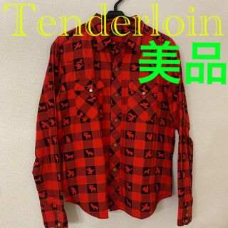 テンダーロイン(TENDERLOIN)の125   Tenderloin アニマル 柄 長袖シャツ テンダーロイン(シャツ)