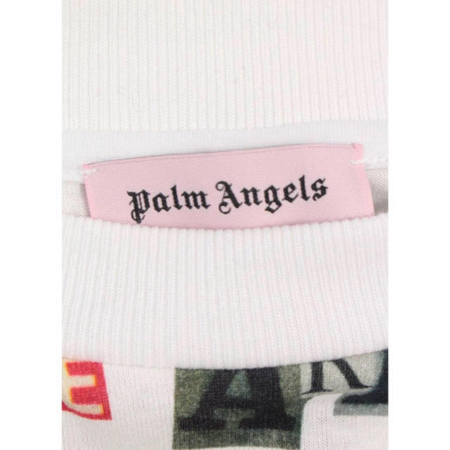 パームエンジェルス/PALM ANGELS 総柄ドロップ オーバー Tシャツ L