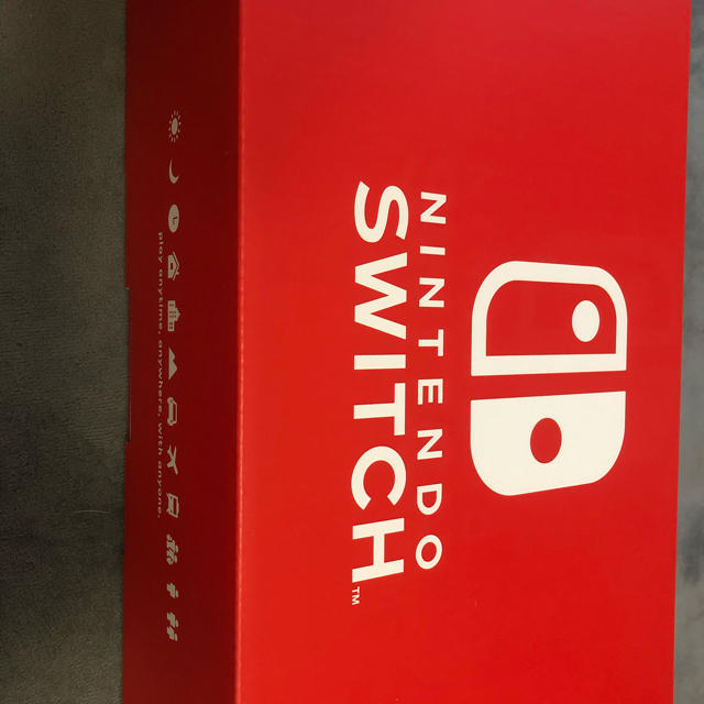 話題の行列 Nintendo Switch - 限定版Switch非売品ステッカー&ビニールバッグセット　ブルー・ネオンイエロー 家庭用ゲーム機本体