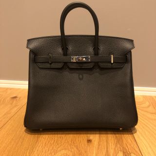 エルメス(Hermes)の専用！美品！バーキン25 エプソン　ブラック(ハンドバッグ)