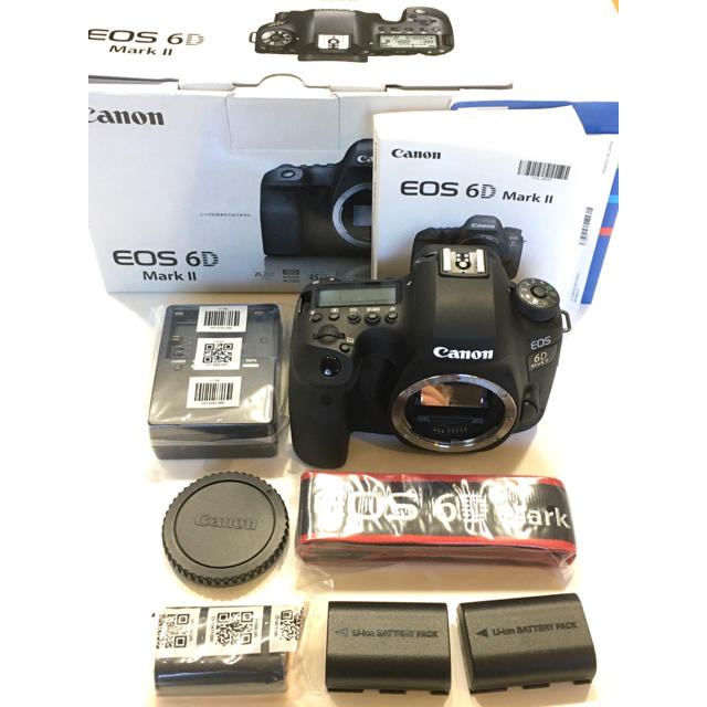 Canon - Canon EOS 6Dmark2 【超美品】オマケ付きの通販 by k's shop ...