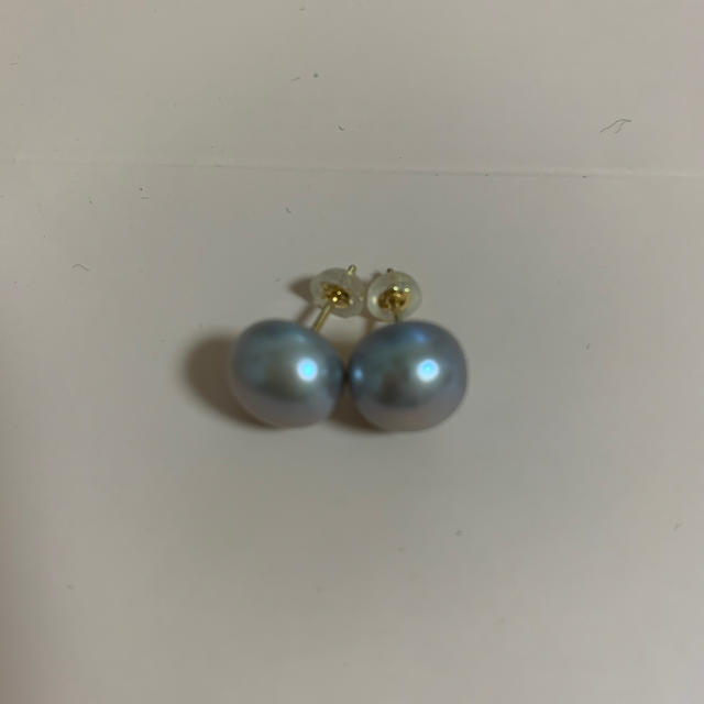 淡水パール　ピアス　K18 レディースのアクセサリー(ピアス)の商品写真