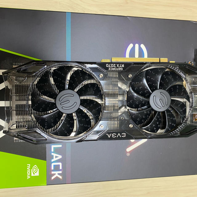 2304VRAMEVGA  RTX2070 BLACK GAMING 8GB GDDR6