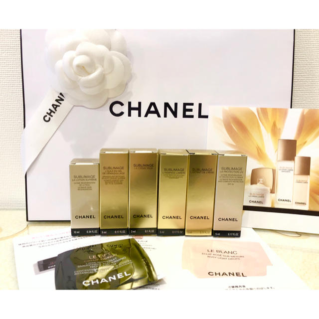 CHANEL   CHANEL サブリマージュ サンプル 8点セットの通販 by トリン