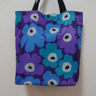 マリメッコ(marimekko)のエコバッグ  パープル(その他)