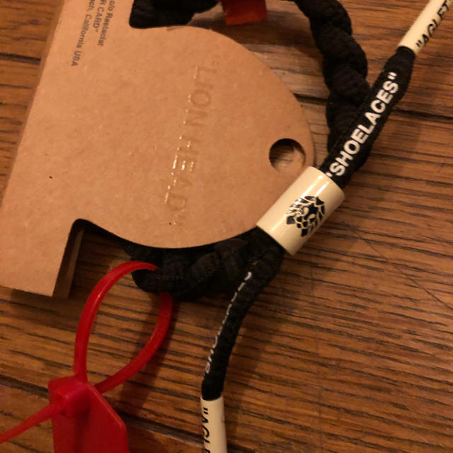 OFF-WHITE(オフホワイト)のoff white ブレスレットOff-Clat RASTACLAT ブラック メンズのアクセサリー(ブレスレット)の商品写真