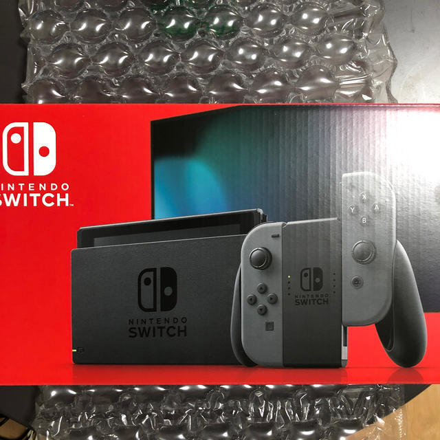 新品未開封】Nintendo Switch 本体セットJoy-Con グレー ゲームソフト ...