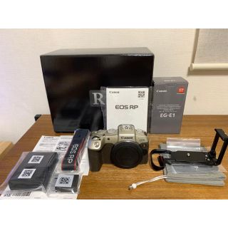 キヤノン(Canon)のCanon EOS RP ゴールド SPキット おまけ付き(ミラーレス一眼)