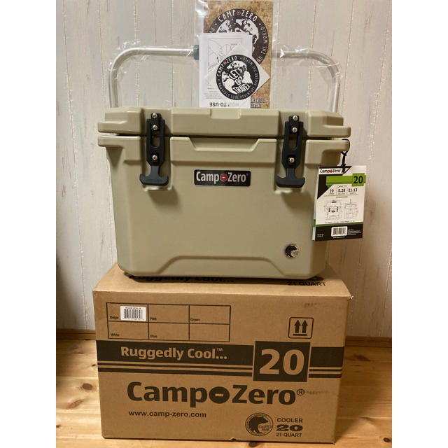 人気スポー新作 Camp Zero キャンプゼロ クーラーボックス 20L ienomat.com.br