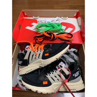 ナイキ(NIKE)のNike OFF-WHITE THE 10 AIR PRESTO(スニーカー)