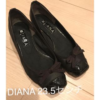 ダイアナ(DIANA)のDIANA ダイアナ ローヒールパンプス(バレエシューズ)