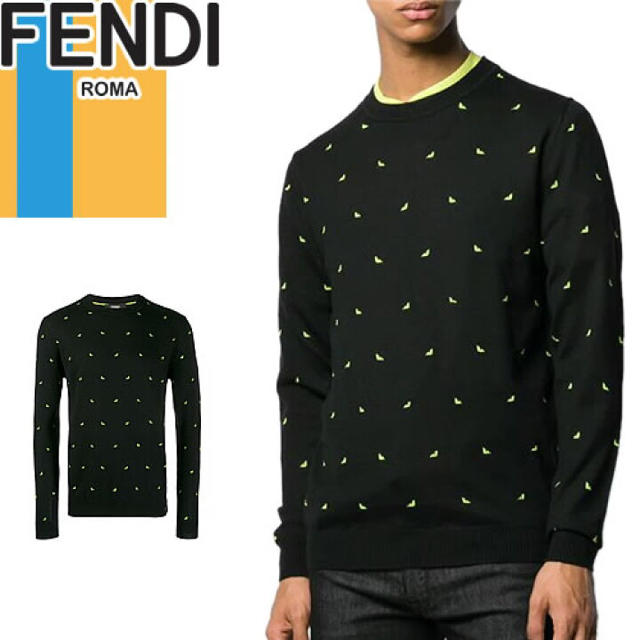 週末限定価格】FENDI ニット モンスター柄 - ニット/セーター