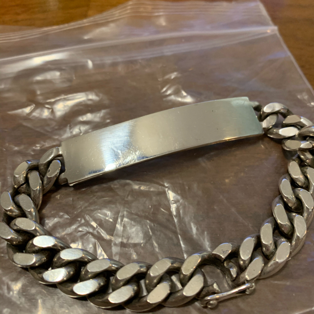 supreme シルバーブレスレット Silver ID Bracelet