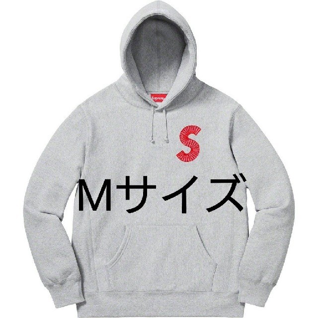 トップスSupreme20FW S Logo Hooded sweatshirtグレーM