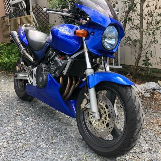 ホンダ まさくん様専用 Honda ホーネット250 青 後期 ガソリンメーター付の通販 By Shiｰ S Shop ホンダならラクマ