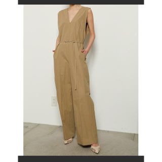 ルシェルブルー(LE CIEL BLEU)のLE CIEL BLEU BeltedJumpsuitオールインワン サロペット(オールインワン)