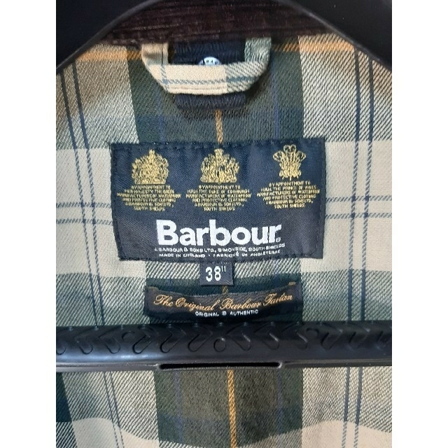 Barbour(バーブァー)の【値下げ美品】イギリス王室御用達　バブアー BORDER　38 メンズのジャケット/アウター(ブルゾン)の商品写真