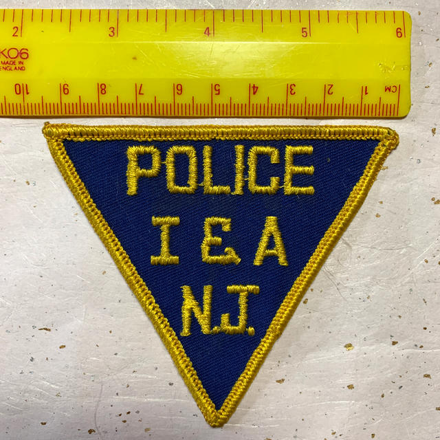ニュージャージー州　警察ワッペン  ハンドメイドの素材/材料(各種パーツ)の商品写真