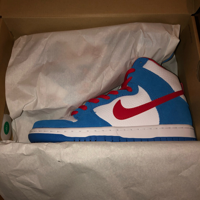 NIKE SB DUNK HIGH "DORAEMON" 26.0cm