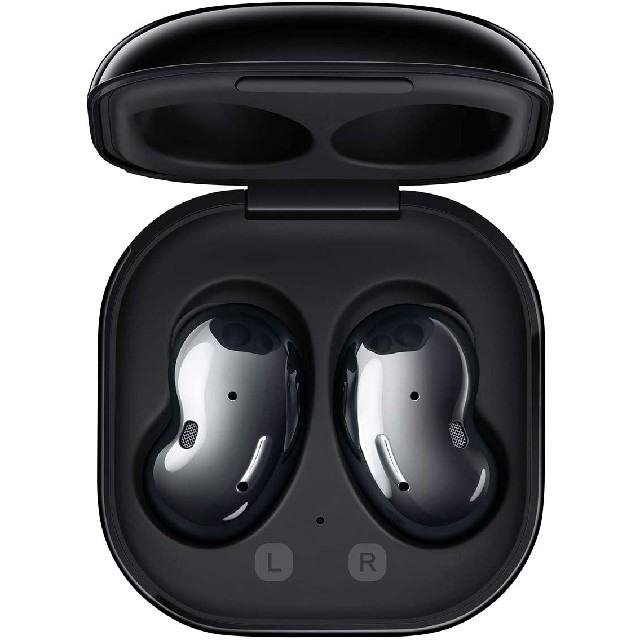 SAMSUNG(サムスン)のGalaxy Buds Live(Mystic Black) スマホ/家電/カメラのオーディオ機器(ヘッドフォン/イヤフォン)の商品写真