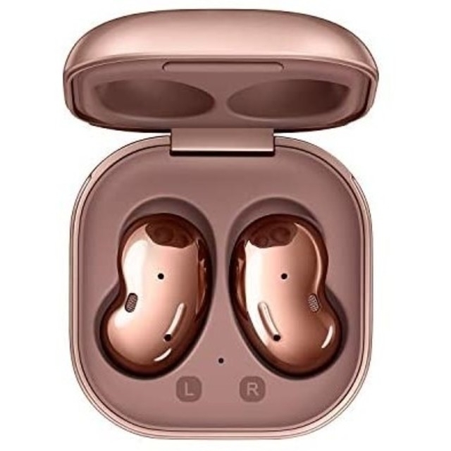 SAMSUNG(サムスン)のGalaxy Buds Live(Mystic Bronze) スマホ/家電/カメラのオーディオ機器(ヘッドフォン/イヤフォン)の商品写真