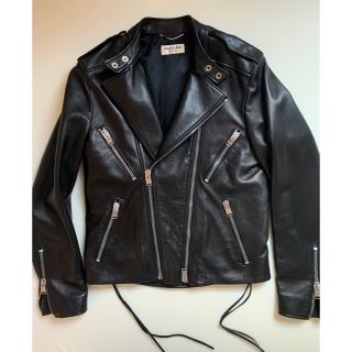 サンローラン(Saint Laurent)のサンローラン　定価77万　ライダースジャケット(ライダースジャケット)