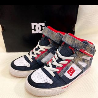 ディーシーシューズ(DC SHOES)の05kidsママ様専用‼️DC☆スニーカー ハイカット 19㎝ キッズ 箱付(スニーカー)