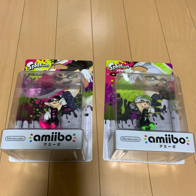 新品未開封 amiibo スプラトゥーン アオリ ホタル