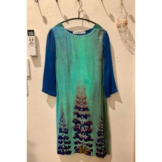 アンソロポロジー(Anthropologie)のAnthropologie Bl^nk London Dress ワンピース(ひざ丈ワンピース)