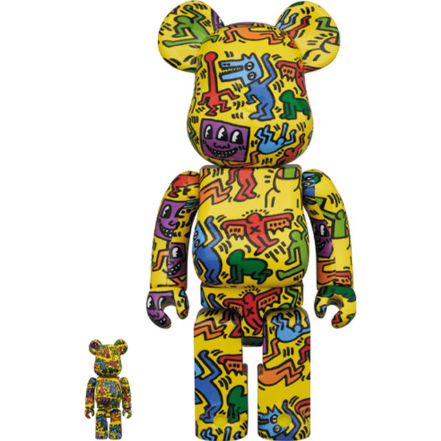 BE@RBRICK KEITH HARING #5 100％ & 400％