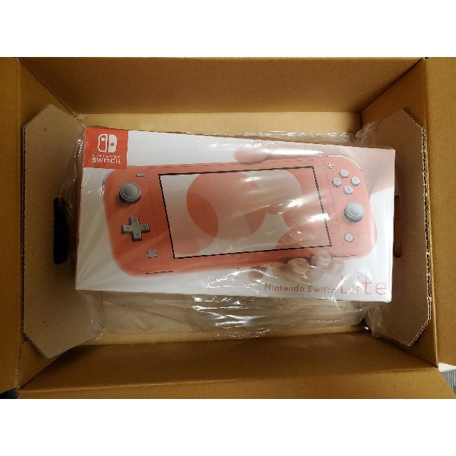 Nintendo Switch Lite 本体 コーラル ピンク　新品 未開封
