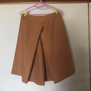 シビラ(Sybilla)のシビラsybilla ガウチョパンツ　ライトブラウン(ハーフパンツ)