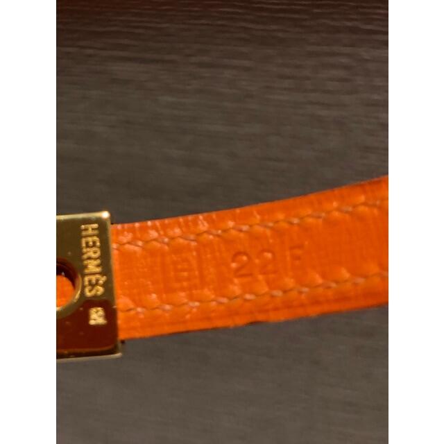 Hermes(エルメス)の最終再値下げ　新品　HERMES エルメス  オレンジ　ブレスレット レディースのアクセサリー(ブレスレット/バングル)の商品写真