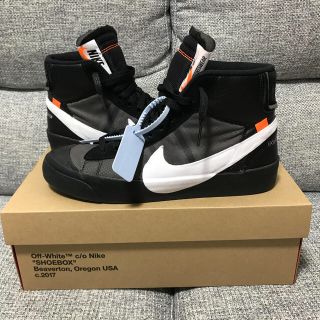 ナイキ(NIKE)のNIKE Off-White The Ten Blazer ザテン ブレザー(スニーカー)