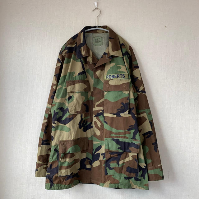 90s 米軍 USAF ウッドランドカモ 迷彩 BDU ミリタリージャケット