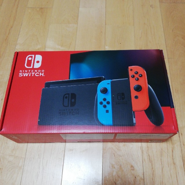 【新品、未開封、値下げ不可】Nintendo Switch新型ネオン