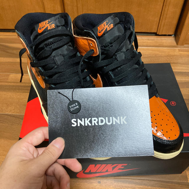 NIKE(ナイキ)のNIKE AIR JORDAN 1 SHATTERED BACKBOARD3.0 メンズの靴/シューズ(スニーカー)の商品写真