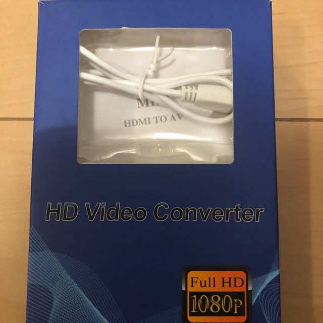 HDMI to RCA 変換 コンバーター コンポジット！ スマホ/家電/カメラのテレビ/映像機器(映像用ケーブル)の商品写真