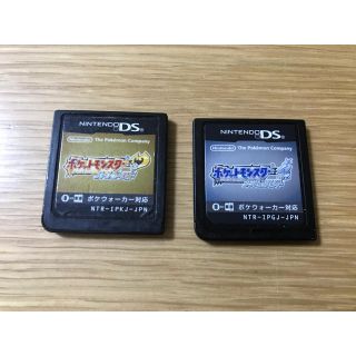 ニンテンドーDS(ニンテンドーDS)のポケットモンスター　ハートゴールドソウルシルバー(携帯用ゲームソフト)