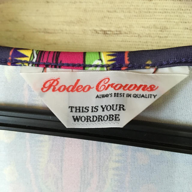 RODEO CROWNS(ロデオクラウンズ)のロデオクラウンズ キリスト柄チュニック レディースのトップス(チュニック)の商品写真