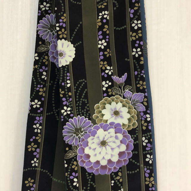 hanabi様専用　半巾帯🌸洗える帯　　大正浪漫花柄 レディースの水着/浴衣(帯)の商品写真
