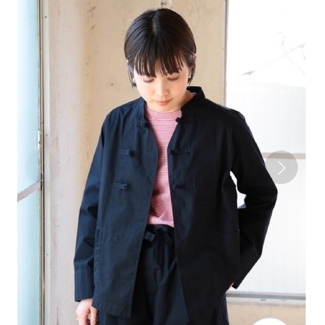 BEAMS BOY(ビームスボーイ)のBEAMS BOY チャイナコックジャケット レディースのジャケット/アウター(その他)の商品写真